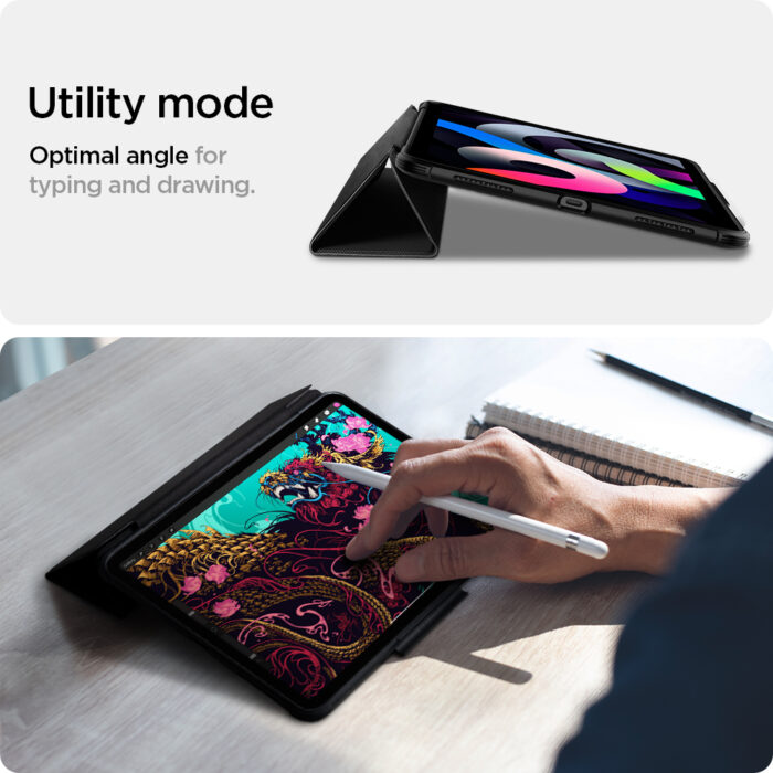 6 Spigen iPad Air 10.9 (2020) Rugged Armor Pro - Black 6 Spigen iPad Air 10.9 (2020) Rugged Armor Pro - Black