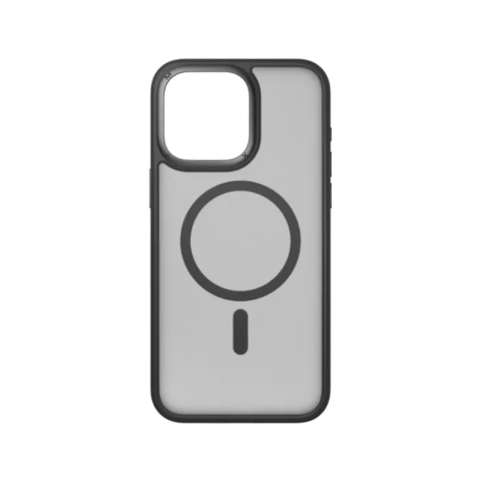 Case iPhone 15 Pro Max Plus Momax Play Magnetic MagSafe Cover Casing - Matte Black