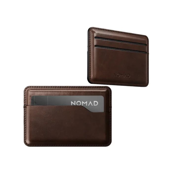 Nomad Dompet Kartu Card Wallet Horween Leather - Rustic Brown