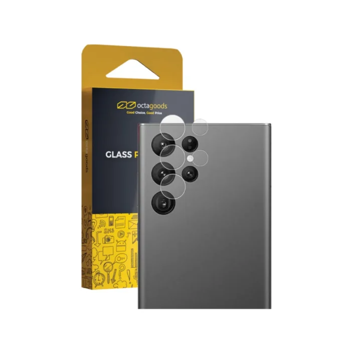 Octagoods Galaxy S24 Ultra Camera Lens Protector - Silk Clear