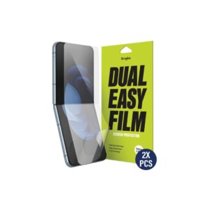 Ringke Galaxy Z Flip 4 Screen Protector Dual Easy Film - (2Pack)