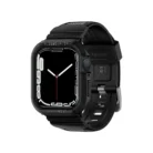 Spigen Apple Watch 45mm / 44mm (Series 9 / 8 / 7 / 6 / 5 / 4 / SE 2 / SE 1) Case Strap Rugged Armor Pro - Black