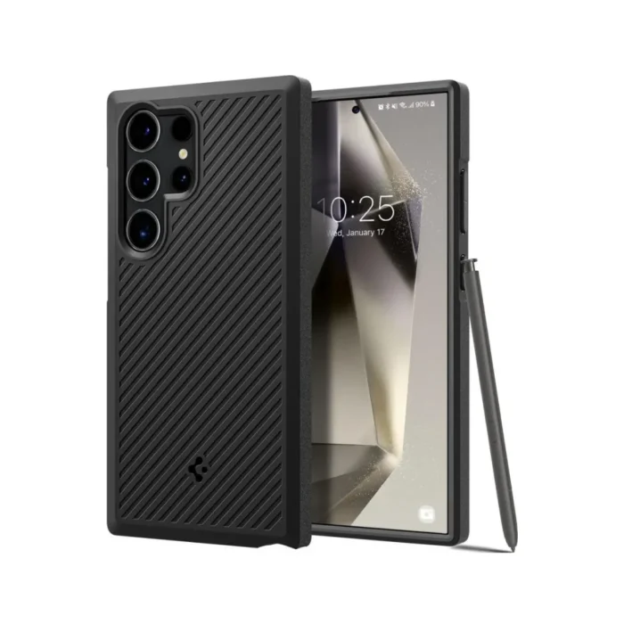 Spigen Galaxy S24 Ultra Case Core Armor - Matte Black ACS07194 Spigen Galaxy S24 Ultra Case Core Armor - Matte Black ACS07194