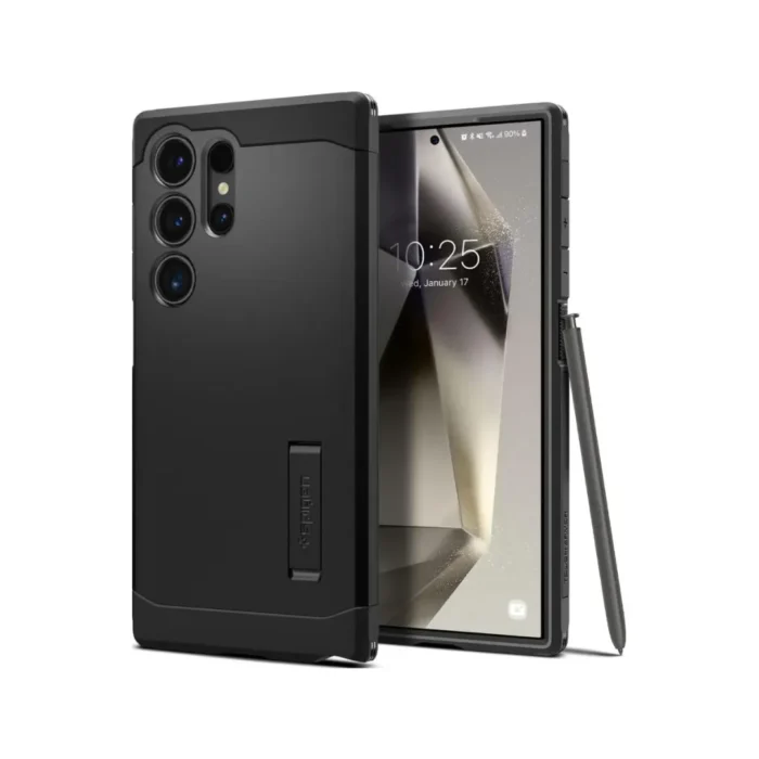 Spigen Galaxy S24 Ultra Case Stand Tough Armor - Black
