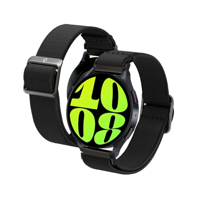 Spigen Galaxy Watch 46mm / 42mm / 44mm / 40mm / 41mm Strap Lite Fit (20mm) - Black