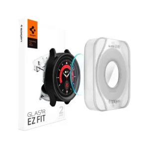 Spigen Galaxy Watch 5 Pro (45mm) Tempered Glass with Tray 2 Pack GlastR EZ Fit - Transparency