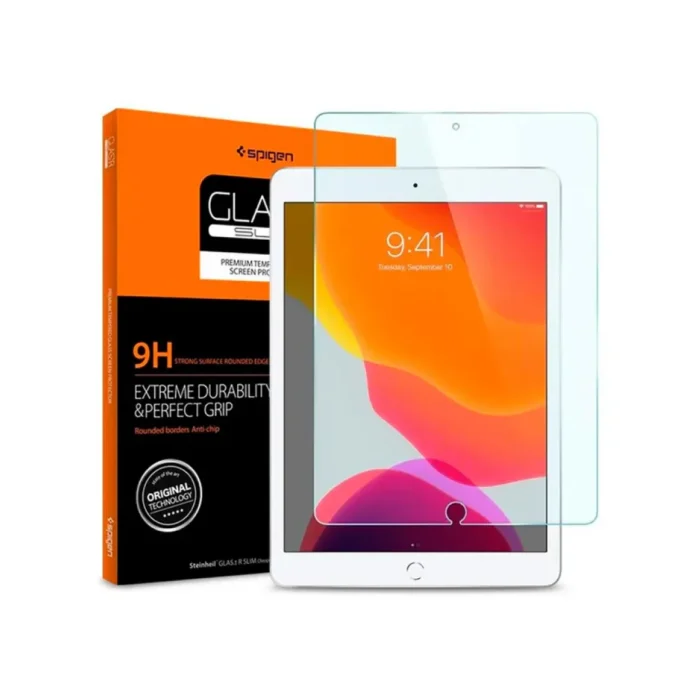 Spigen iPad 10.2" 9 (2021) / 8 (2020) / iPad 7 (2019) Tempered Glass 1 Pack GlastR Slim - Transparency