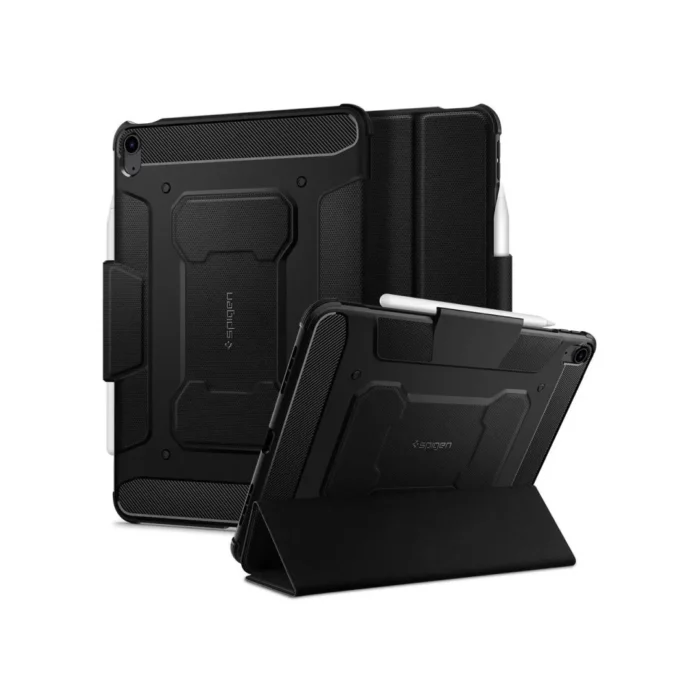 Spigen iPad Air 11 (2024) 10.9 (2022 2020) Case Rugged Armor Pro - Black