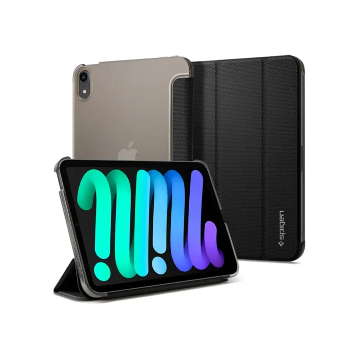 Spigen iPad Mini 7 / 6 Case Flip Cover Liquid Air Folio - Black