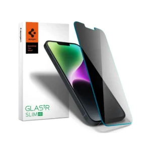 Spigen iPhone 14 Plus / 13 Pro Max Tempered Glass Privacy 1 Pack GlastR Slim - Anti Glare Privacy