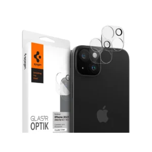 Spigen iPhone 15 Plus / 15 Camera Lens Protector 2 Pack GlastR Optik - Crystal Clear