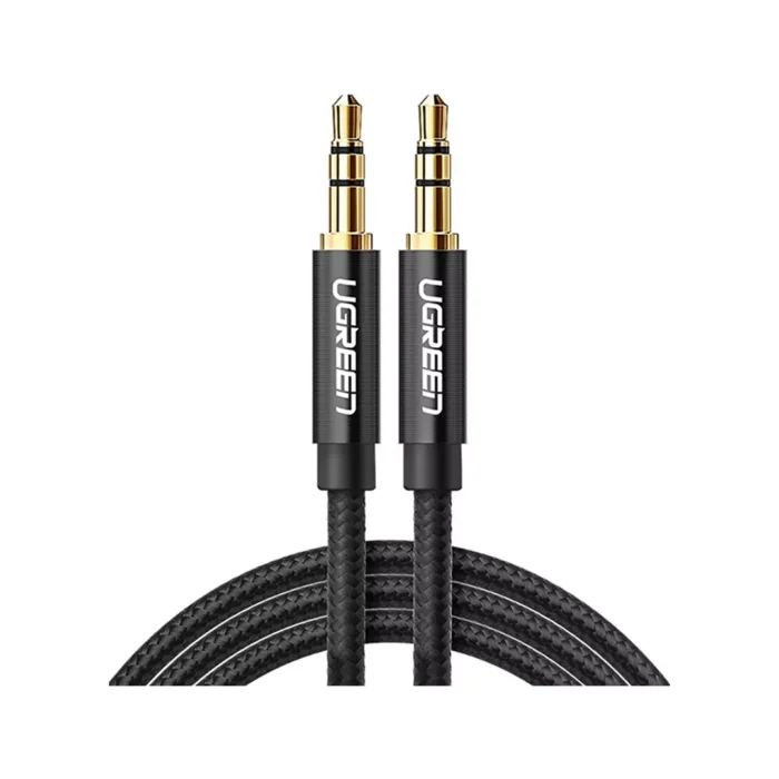 UGREEN Audio Cable Jack 3.5mm Male to Jack 3.5mm Male Braided 2m - Black