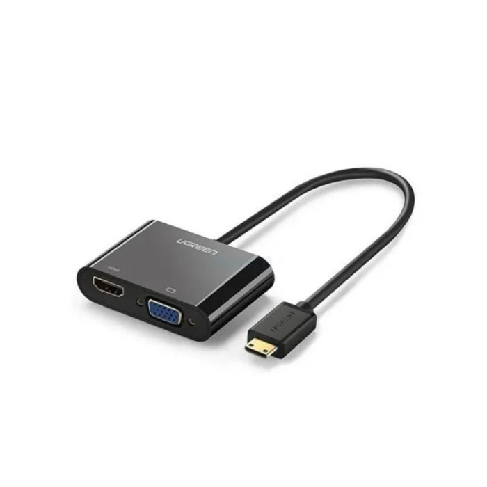 UGREEN Converter VGA + HDMI + 3.5mm - HDMI - Black UGREEN Converter VGA + HDMI + 3.5mm - HDMI - Black