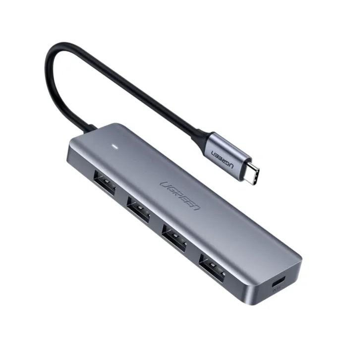 UGREEN Hub 4 in 1 USB C to 4A 3.0 - Space Gray