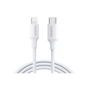 UGREEN Kabel Charger Lightning - USB C 3A 1m - White