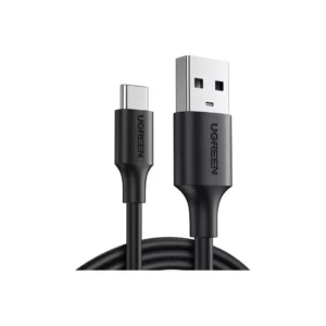 UGREEN Kabel Charger USB C - USB A 3A 0.5m - Black