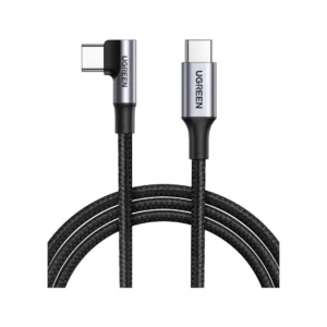 UGREEN Kabel Charger USB C - USB C 100W Gaming Braided 1m - Black