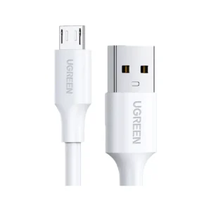UGREEN Kabel Charger USB Micro - USB A 2.4A 1m - White