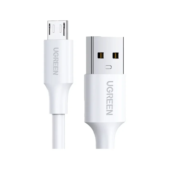 UGREEN Kabel Charger USB Micro - USB A 2.4A 1m - White