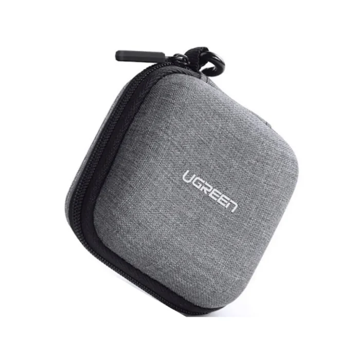 UGREEN Tas Gadget Earphone Storage Bag - Gray UGREEN Tas Gadget Earphone Storage Bag - Gray