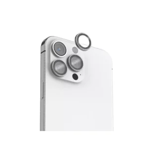 Momax iPhone 16 Pro Max / 16 Pro Camera Lens Protector GlassPro+ Full Coverage - Transparent Black