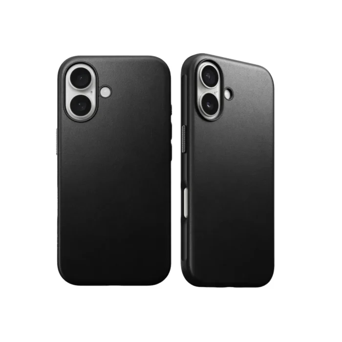 Nomad iPhone 16 Case Magsafe Modern Leather Case - Black Nomad iPhone 16 Case Magsafe Modern Leather Case - Black