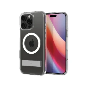 Spigen iPhone 16 Pro Max Case Magsafe + Stand Ultra Hybrid S MagFit - Crystal Clear