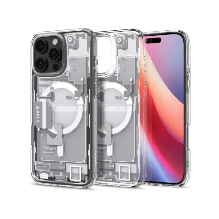 Spigen iPhone 16 Pro Max Case Magsafe Ultra Hybrid MagFit Zero One - White