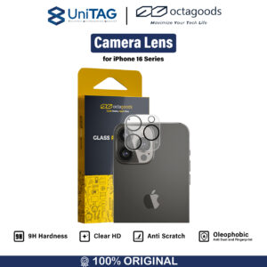 Camera Lens Protector iPhone 16 Series Pro Max Plus Octagoods Anti Gores Clear Kamera Glass Cover