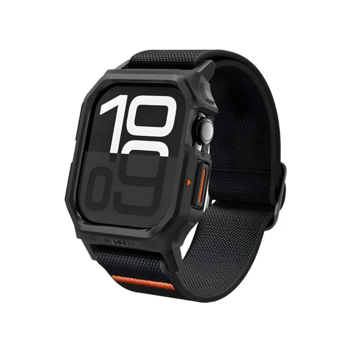 Spigen Apple Watch 46mm Case Strap Lite Fit Pro - Matte Black