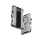 Aulumu Card Holder Magsafe Stand Multi-tool Metal Wallet - White