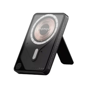 Momax Powerbank Magsafe Stand Built in Kabel Charger USB C 5000mAh 1-Power X Pro - Black