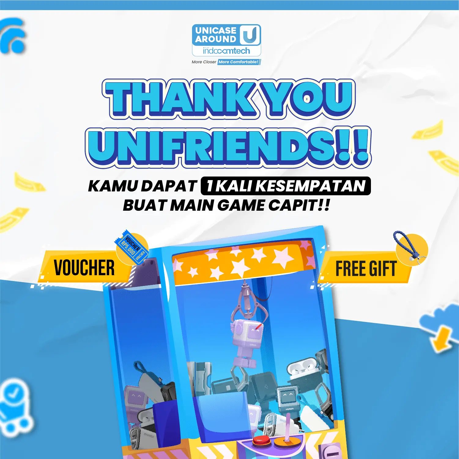 Thank You Unicase Around U X Indocomtech 2024 Web