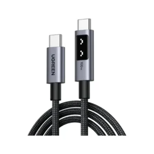 UGREEN Kabel Charger USB C - USB C 100W Braided 1m Uno - Gray