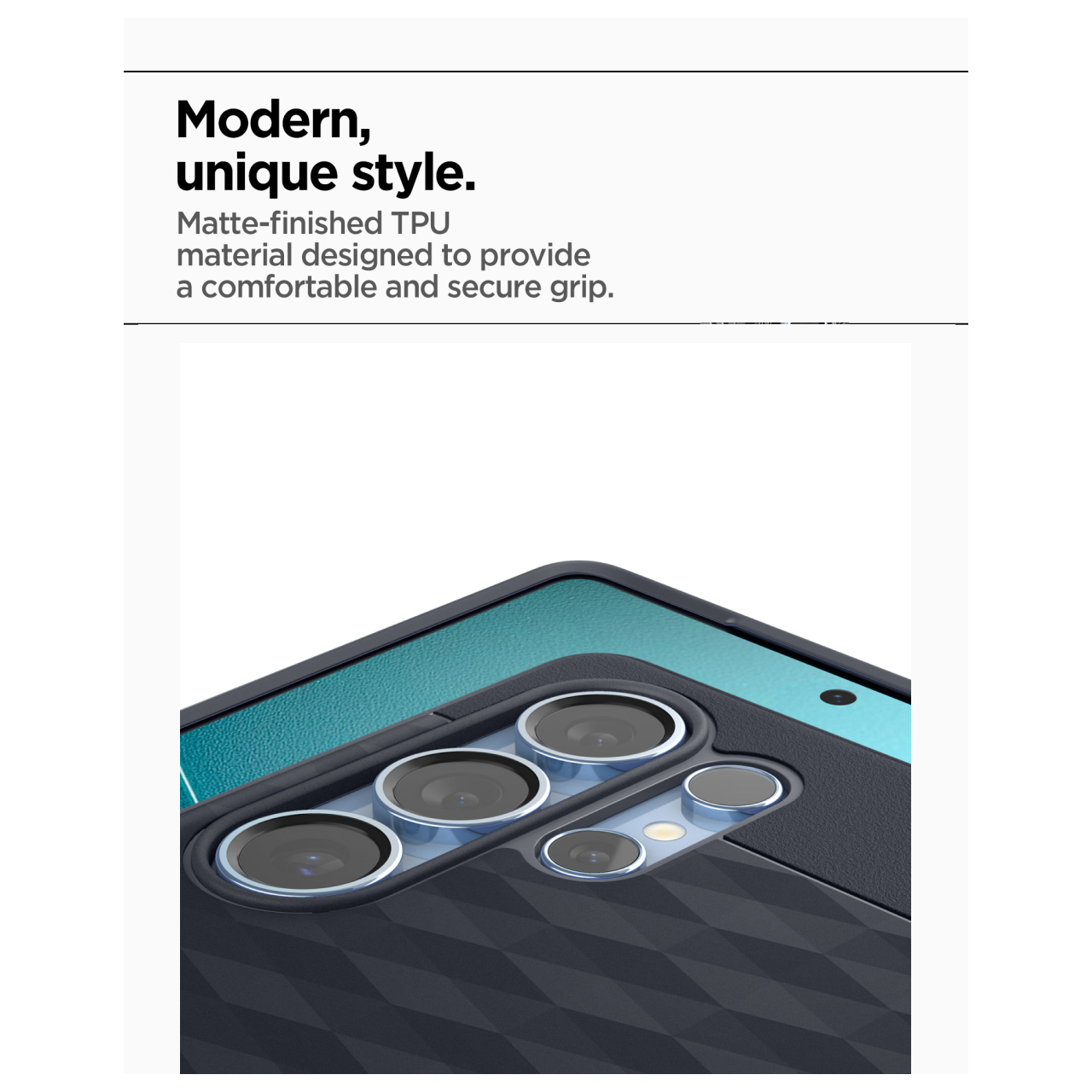 Case Samsung Galaxy S25 Ultra Plus Spigen Parallax 3D Magnetic MagFit Anti Crack Shock Hybrid Casing - Gambar 3