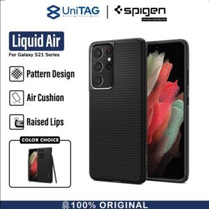 Case Samsung Galaxy S21 Ultra Plus Spigen Liquid Air Softcase Casing
