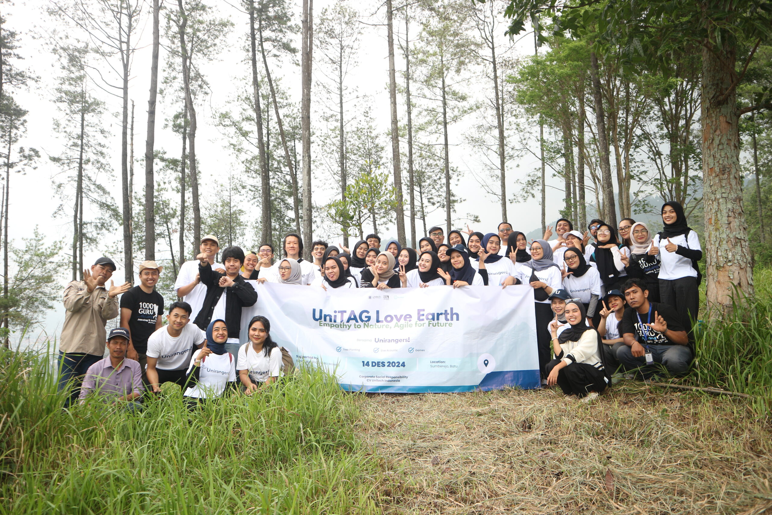 Peserta UniTAG Love Earth