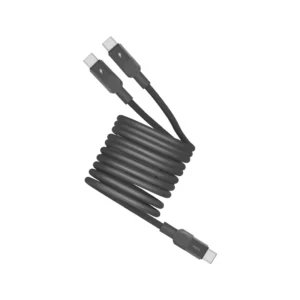 Momax Kabel Charger USB C - Dual USB C 100W Mag Link 2m - Black