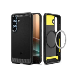 Spigen Galaxy S25 Plus Case Magsafe Rugged Armor MagFit - Matte Black