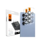 Spigen Galaxy S25 Ultra Camera Lens Protector Camera Ring with Tray 2 Pack GlastR EZ Fit Optik Pro - Black