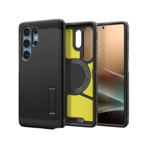 Spigen Galaxy S25 Ultra Case Magsafe Stand Tough Armor MagFit - Black