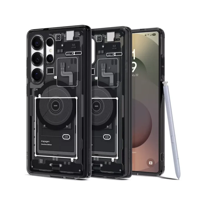 Spigen Galaxy S25 Ultra Case Magsafe Ultra Hybrid MagFit Zero One - Black