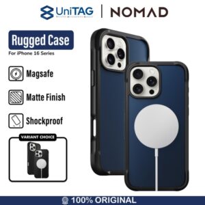 Case iPhone 16 Pro Max Plus Nomad Rugged Hybrid MagSafe Shockproof