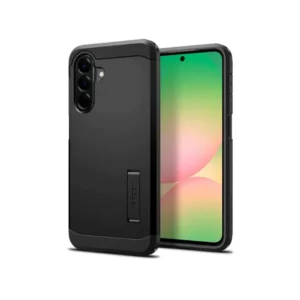 Spigen Galaxy A56 5G Case Stand Tough Armor - Black