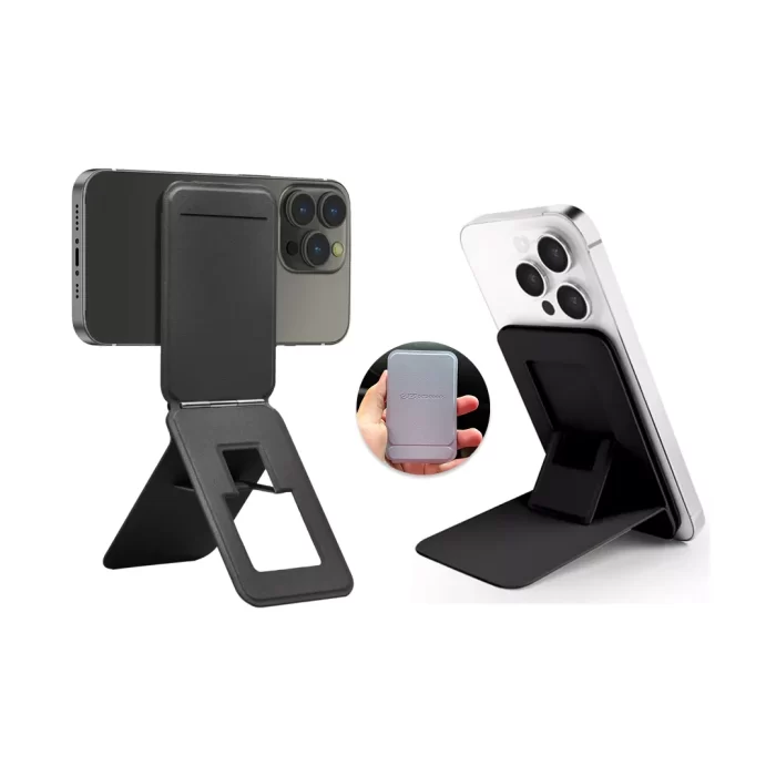 Card Holder Magsafe Octagoods Phone Stand Hp Ajustable Dompet Kartu Slim Magnetic Wallet