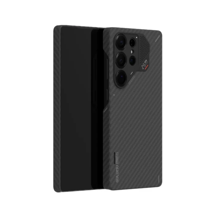 Aulumu Galaxy S25 Ultra Case Aramid Fiber - Black