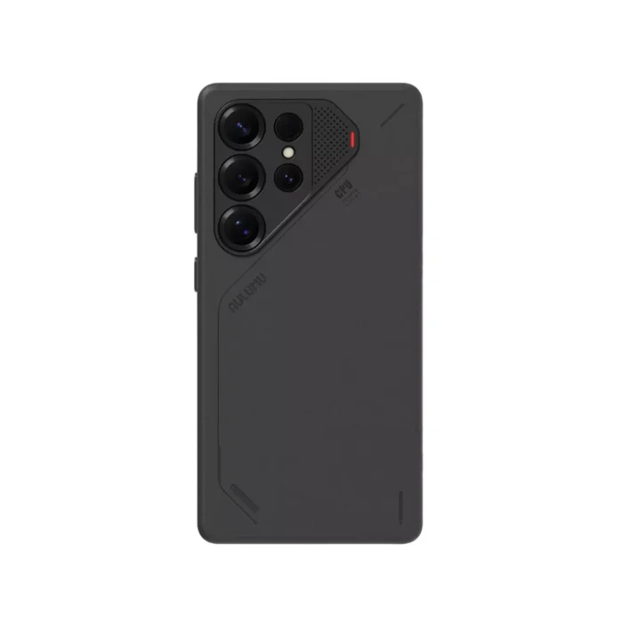 Aulumu Galaxy S25 Ultra Case Vegan Leather - Black