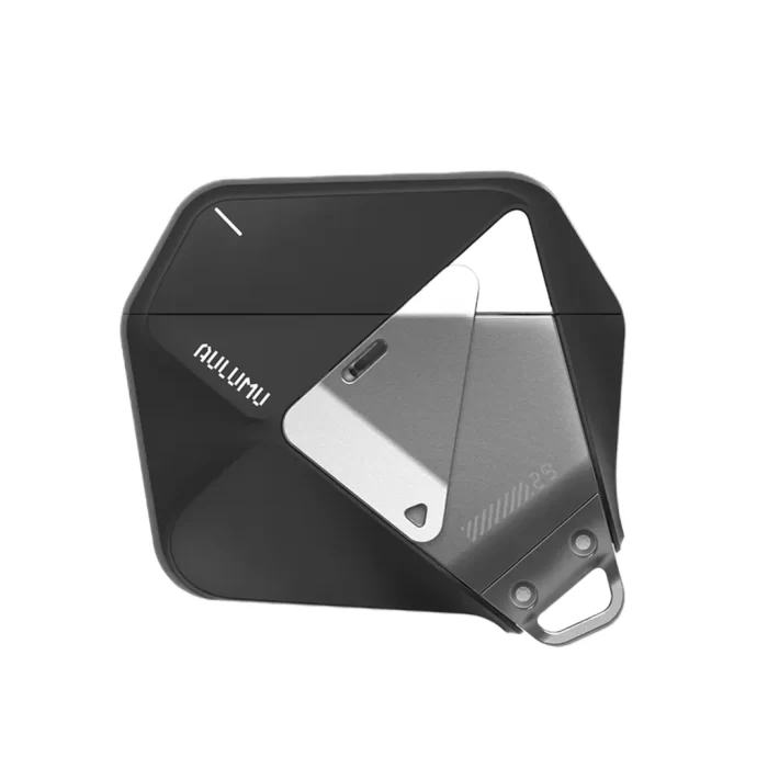 Case Airpods 4 Aulumu A29 Geometric Lanyard Lock Protective Cover Hybrid Casing