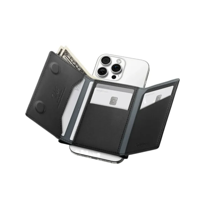 Spigen Card Holder Magsafe Valentinus S (MagFit) - Black Spigen Card Holder Magsafe Valentinus S (MagFit) - Black