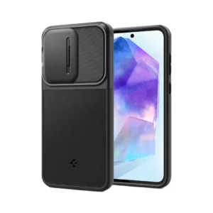 Spigen Galaxy A55 5G Case Optik Armor - Black